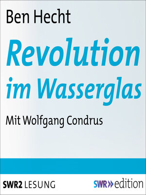 cover image of Revolution im Wasserglas